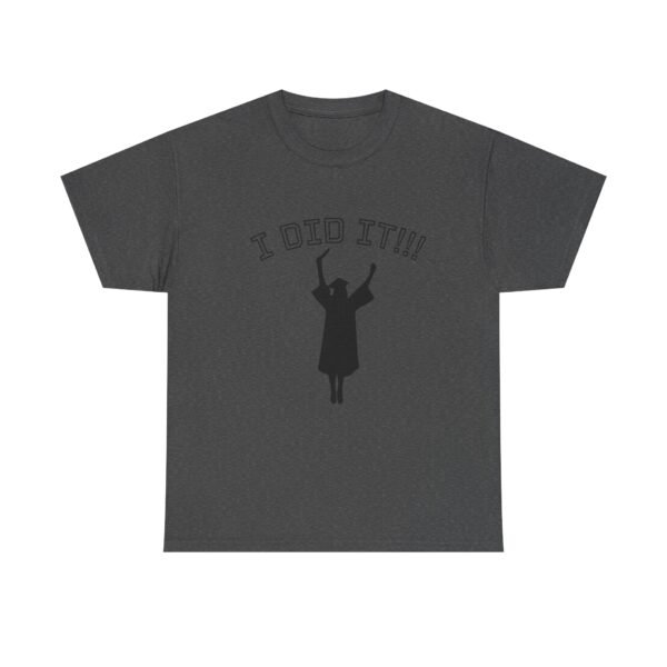Graduation Celebration Unisex Heavy Cotton Tee, Motivational Tee, Grad Gift, Achievement Shirt, Casual Wear, Graduation Day - Image 38