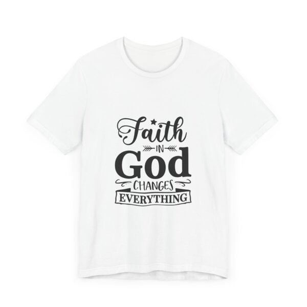 Faith-Inspired Unisex Tee - Motivational Shirt, Religious Apparel, Gift for Believers, Christian T-Shirt, Inspirational Wear - Image 9