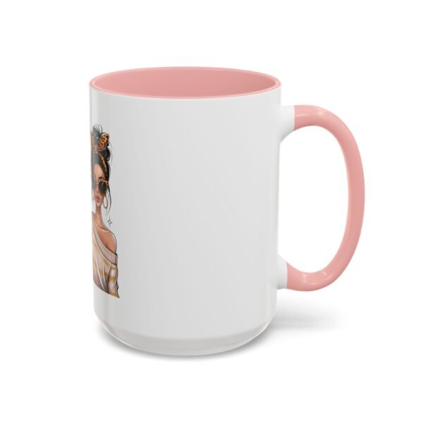 RML Oh Honey, I Am That Mom Accent Coffee Mug – Cute Gift for Moms, Funny Coffee Mug, Mother's Day Gift, Unique Cup, Stylish Drinkware - Image 2
