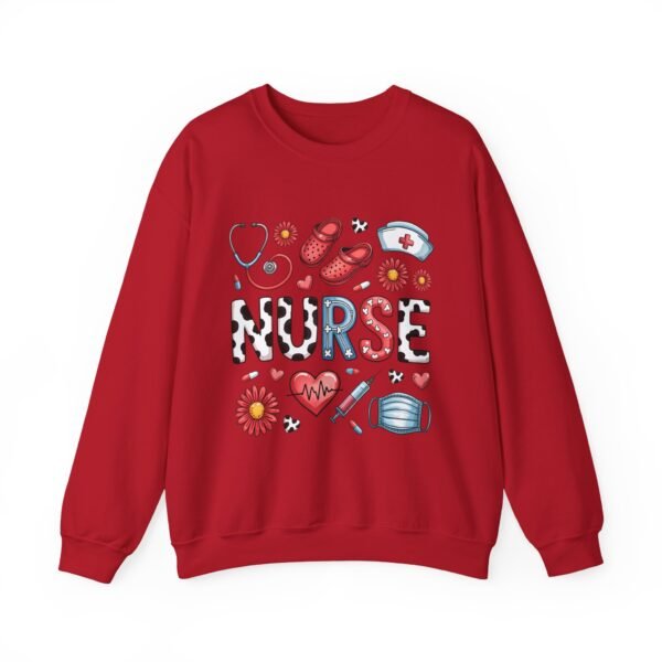 Nurse Sweatshirt, Cozy Crewneck for Healthcare Workers, Great Gift for Nurses, Appreciation Gift, Medical Humor, Comfort Wear - Image 42