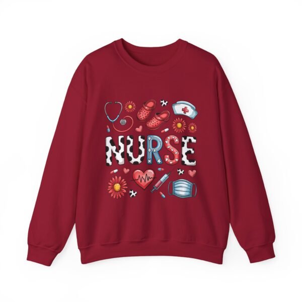 Nurse Sweatshirt, Cozy Crewneck for Healthcare Workers, Great Gift for Nurses, Appreciation Gift, Medical Humor, Comfort Wear - Image 46