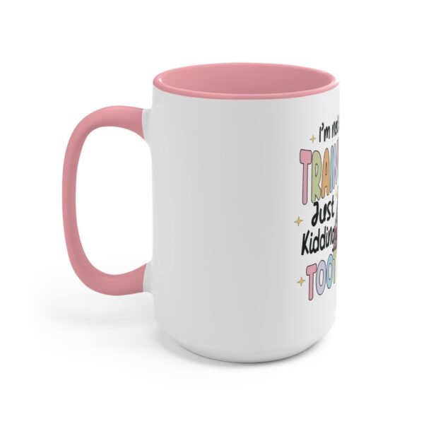 RML Funny Trainwreck Accent Mug | Quirky Gift for Coffee Lovers, Humorous Cup, Fun Birthday Present, Cute Office Mug, Playful Drinkware - Image 18