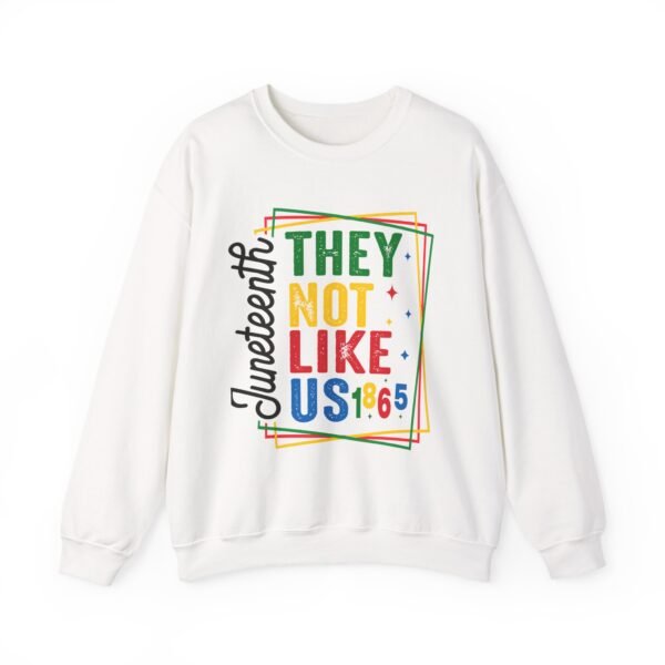 Juneteenth Celebration Crewneck Sweatshirt, Unisex Heavy Blend, Affirmation Apparel, Comfortable Gift, Equality Awareness, Black History - Image 6
