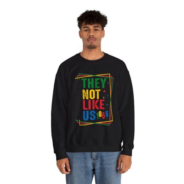 Juneteenth Celebration Crewneck Sweatshirt, Unisex Heavy Blend, Affirmation Apparel, Comfortable Gift, Equality Awareness, Black History - Image 5
