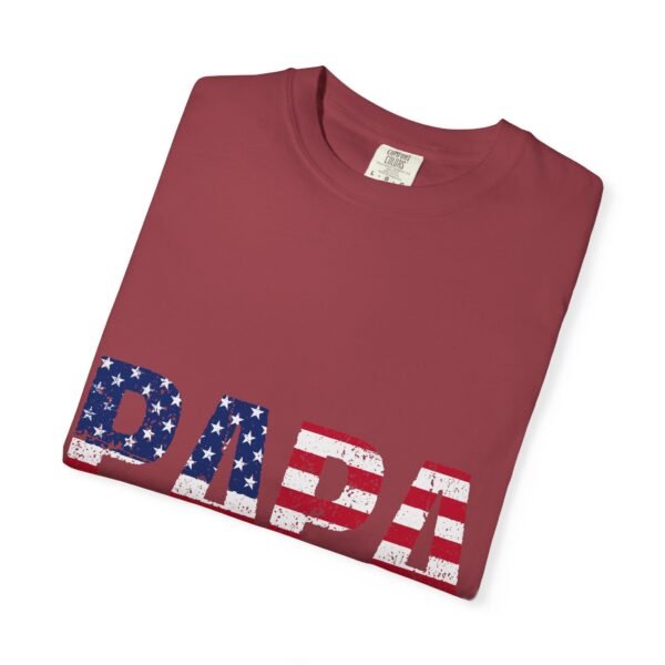 Patriotic Papa T-Shirt, Father's Day Gift, Unisex Tee, Casual Wear, American Flag Shirt, Independence Day Apparel - Image 50