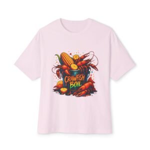 Unisex Oversized Boxy Tee, 100% airlume, ring-spun and combed cotton