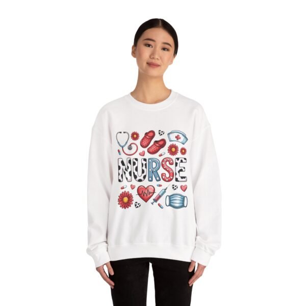 Nurse Sweatshirt, Cozy Crewneck for Healthcare Workers, Great Gift for Nurses, Appreciation Gift, Medical Humor, Comfort Wear - Image 8