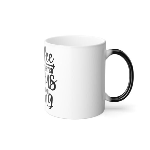 Coffee Gets Me Starter Color Morphing Mug with Coffee, Yoga, Naps - Fun Gift for Relaxation, Self-Care, Holidays, Cozy Vibes, Home Office - Image 4