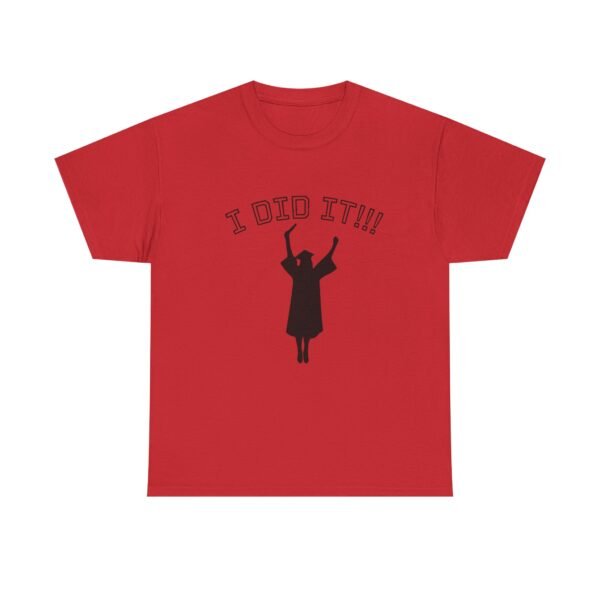 Graduation Celebration Unisex Heavy Cotton Tee, Motivational Tee, Grad Gift, Achievement Shirt, Casual Wear, Graduation Day - Image 50