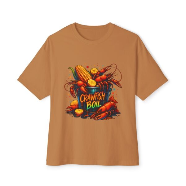 Unisex Oversized Boxy Tee, 100% airlume, ring-spun and combed cotton - Image 17