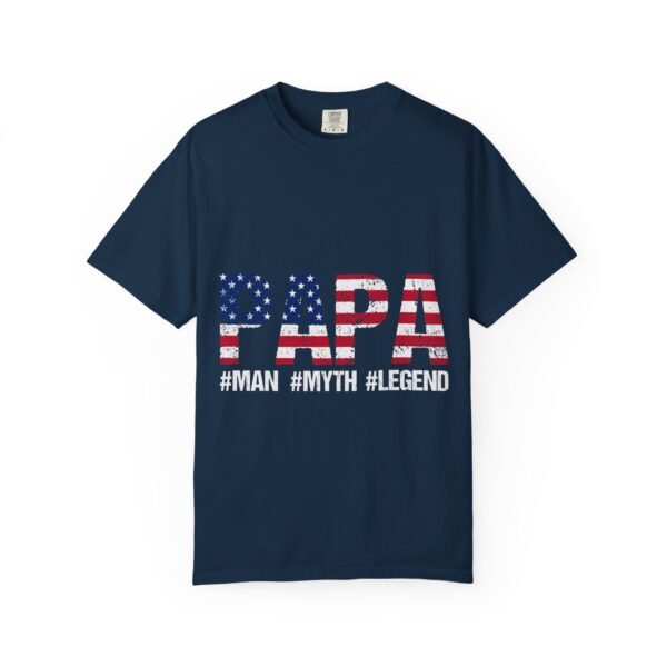 Patriotic Papa T-Shirt, Father's Day Gift, Unisex Tee, Casual Wear, American Flag Shirt, Independence Day Apparel - Image 40