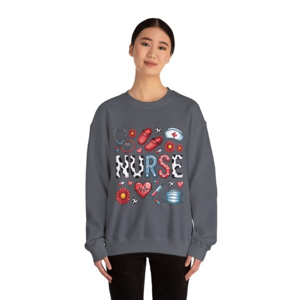 Nurse Sweatshirt, Cozy Crewneck for Healthcare Workers, Great Gift for Nurses, Appreciation Gift, Medical Humor, Comfort Wear - Image 29