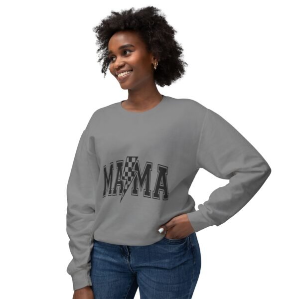 Mama Lightning Bolt Crewneck Sweatshirt - Perfect Gift for Moms, Casual Wear, Family Gatherings, Cozy Outfits, Mother's Day - Image 19