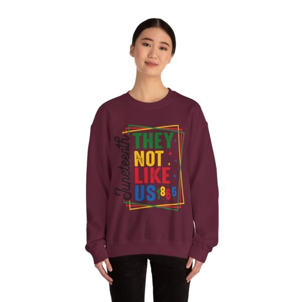 Juneteenth Celebration Crewneck Sweatshirt, Unisex Heavy Blend, Affirmation Apparel, Comfortable Gift, Equality Awareness, Black History - Image 13