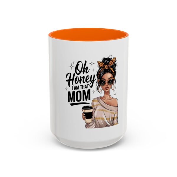 RML Oh Honey, I Am That Mom Accent Coffee Mug – Cute Gift for Moms, Funny Coffee Mug, Mother's Day Gift, Unique Cup, Stylish Drinkware - Image 51