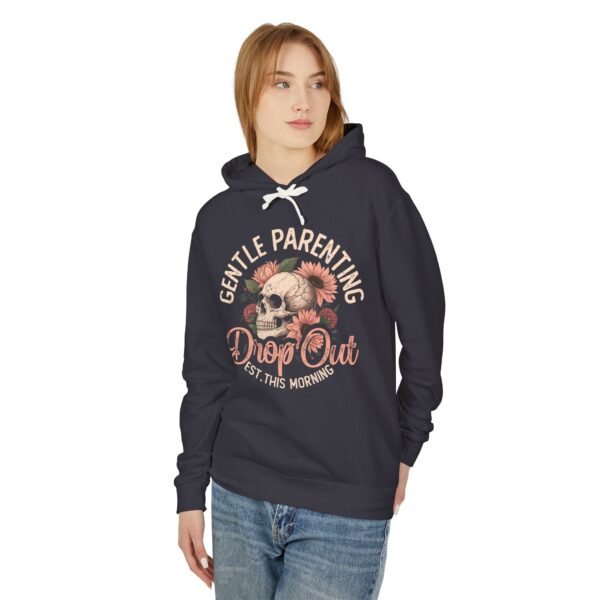 Gentle Parenting Hoodie, Unisex Comfortable Hooded Sweatshirt, Casual Wear, Gift for Moms, Skull Design, Fun and Relaxed Style - Image 14