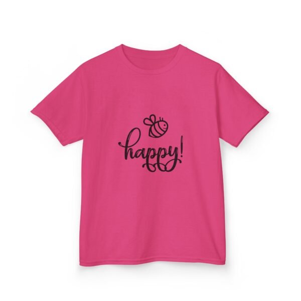 Kids Happy Bee Tee | Cute Kids T-Shirt | Bee-Themed Gift | Birthday Apparel | Summer Outfit | Children's Clothing | Fun Shirt - Image 33