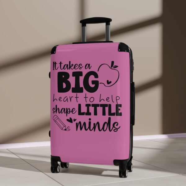 Inspirational Quote Suitcase - Travel Luggage for Teachers, Unique Gift for Educators, Motivational Carry-On for Kids' Travel, Perfect [...] - Image 12