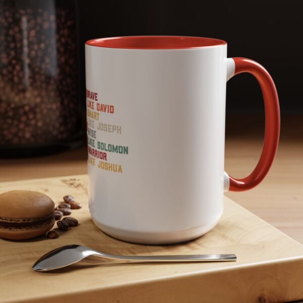 Dad Motivation Coffee Mug – Brave Wise Smart Inspired Gift for Father's Day, Birthday, or Any Occasion, Fun Quote Drinkware - Image 35