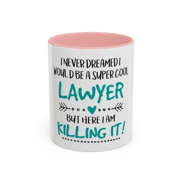 Cool Lawyer Accent Coffee Mug, Gift for Lawyers, Fun Coffee Cup, Office Decor, Inspirational Mug, Motivational Gift - Image 9