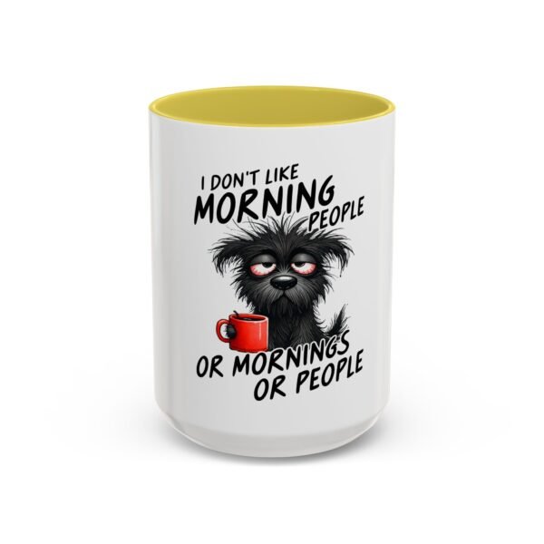 Colorful Coffee Mug for Morning Haters, Funny Gifts for Coffee Lovers, Cute Mug for Pet Owners, Unique Holiday Gift, Humor Mug - Image 80