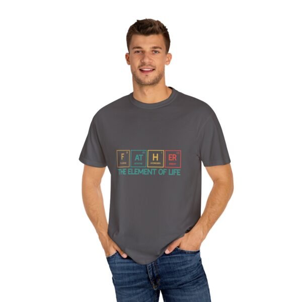 Father Element of Life T-Shirt, Unisex Gift, Dad's Day Out Tee, Science Dad Shirt, Father's Day Present, Casual Everyday Wear - Image 12