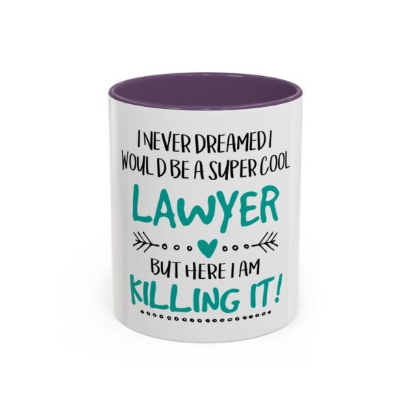 Cool Lawyer Accent Coffee Mug, Gift for Lawyers, Fun Coffee Cup, Office Decor, Inspirational Mug, Motivational Gift - Image 25