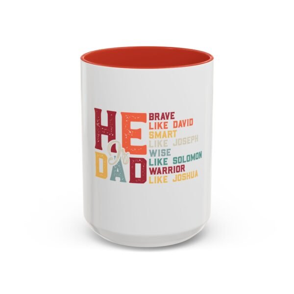 Dad Motivation Coffee Mug – Brave Wise Smart Inspired Gift for Father's Day, Birthday, or Any Occasion, Fun Quote Drinkware - Image 30