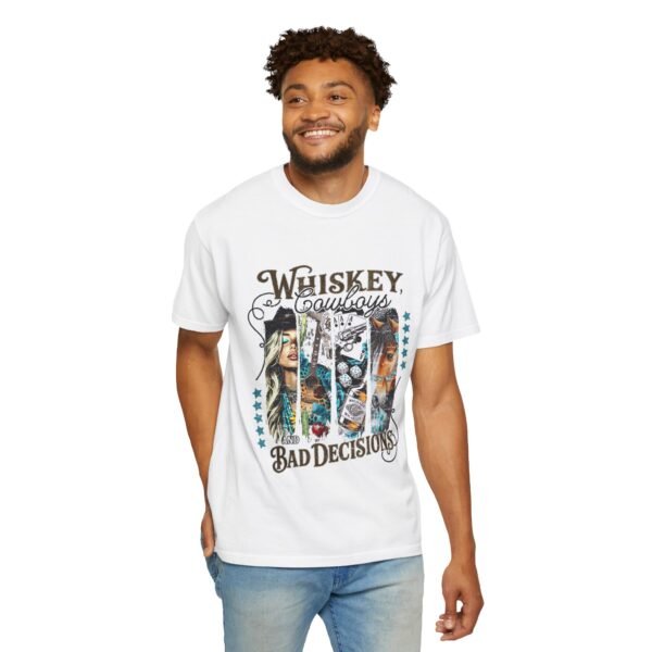 Whiskey Cowboys Bad Decisions T-shirt, Vintage Graphic Tee, Unisex Casual Wear, Perfect for Music Lovers, Festival Outfits, Everyday Comfort - Image 11