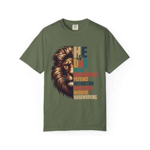 He is Dad Lion Graphic T-Shirt, Father's Day Gift, Unisex Tee, Dad Humor Shirt, Gift for Dad, Warrior Dad Apparel - Image 19