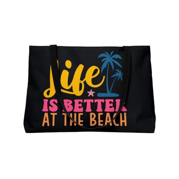 Beach Life Weekender Tote Bag | Perfect for Travel, Vacations, Gifts, Summer Adventures, Pool Days - Image 4