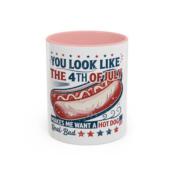 Patriotic Funny Coffee Mug - Ideal for Fourth of July Celebrations, Hot Dog Lovers, Gifts for Friends, Kitchen Decor, Fun Drinkware - Image 9