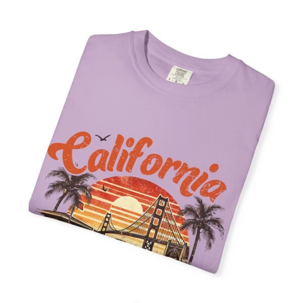 California Dreamin' Unisex Garment-Dyed T-shirt, Vintage Style Tee, Summer Apparel, Beachwear, Travel Gift, Casual Fashion - Image 62