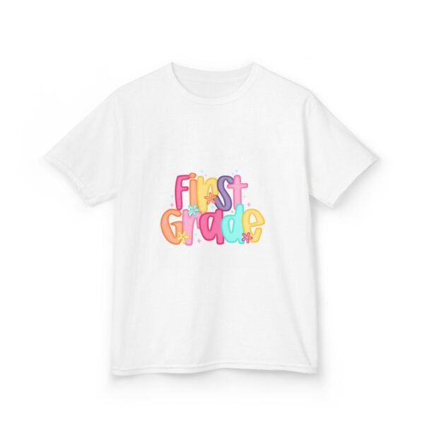 First Grade Kids Tee, Kids Cotton Shirt, Back to School Gift, Birthday Gift for Kids, Fun Class Shirt - Image 8