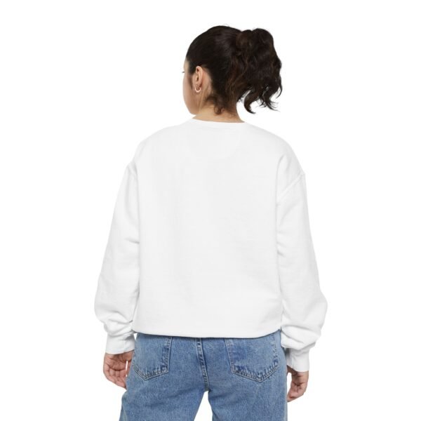 Confidence is Beautiful Garment-Dyed Sweatshirt, Unisex Pullover, Casual Fashion, Gift for Her, Spring Outfit, Self-Love Statement - Image 5