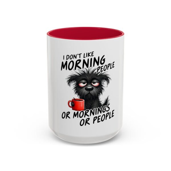 Colorful Coffee Mug for Morning Haters, Funny Gifts for Coffee Lovers, Cute Mug for Pet Owners, Unique Holiday Gift, Humor Mug - Image 75