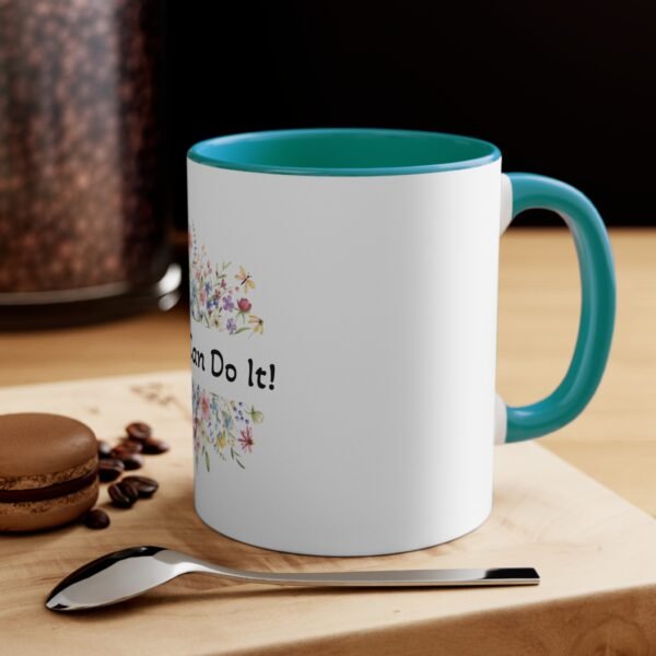 Floral Motivational Coffee Mug - Brew Can Do It!, Gift for Coffee Lovers, Inspirational Tea Cup, Fun Office Mug, Encouraging Drinkware - Image 12