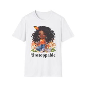 Unstoppable Vibes T-Shirt | Inspirational Tee, Motivational Shirt, Casual Wear, Gift for Her, Empowerment Fashion