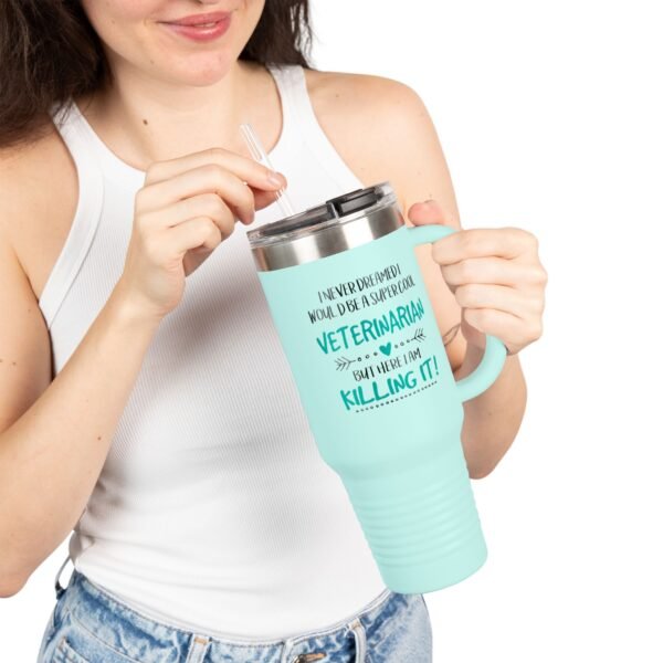 Veterinarian Travel Mug, 40oz Insulated Coffee Cup, Funny Vet Gift, Pet Lover Present, Animal Care Hydration Container - Image 15