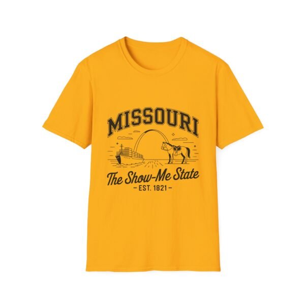 Missouri Unisex Softstyle T-Shirt, Show-Me State Tee, State Pride Shirt, Gift for Travelers, Casual Wear, Souvenir Apparel - Image 19
