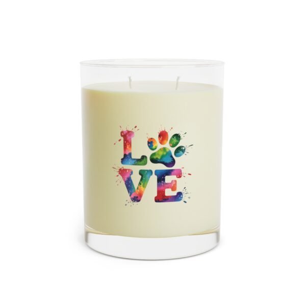 Love Dog Scented Candle - Full Glass, Aromatic Decor, Trick or Treat Gift, Cozy Home Fragrance, Autumn Aromatherapy - Image 9