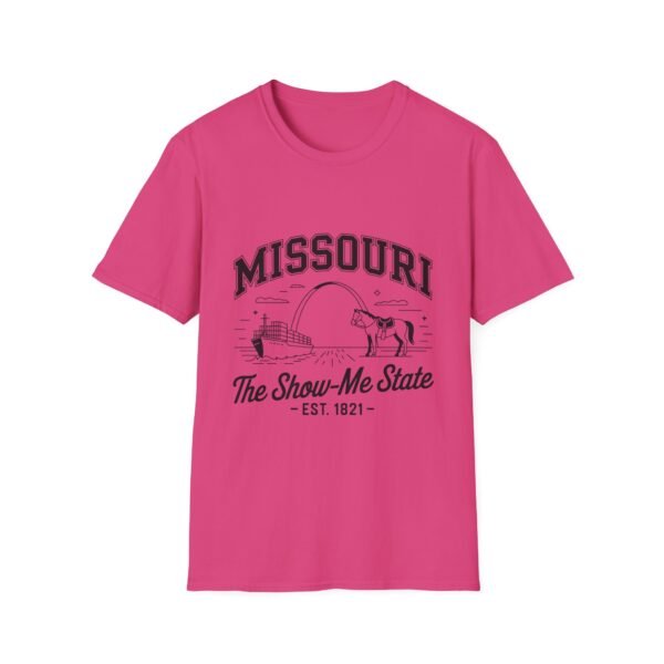 Missouri Unisex Softstyle T-Shirt, Show-Me State Tee, State Pride Shirt, Gift for Travelers, Casual Wear, Souvenir Apparel - Image 67