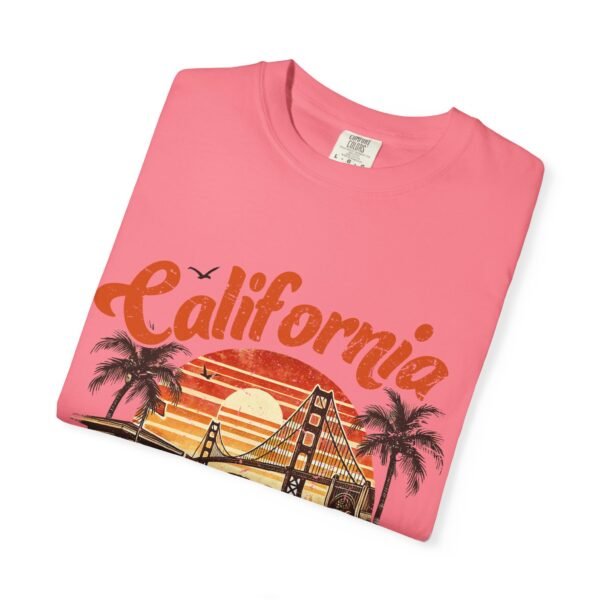 California Dreamin' Unisex Garment-Dyed T-shirt, Vintage Style Tee, Summer Apparel, Beachwear, Travel Gift, Casual Fashion - Image 66