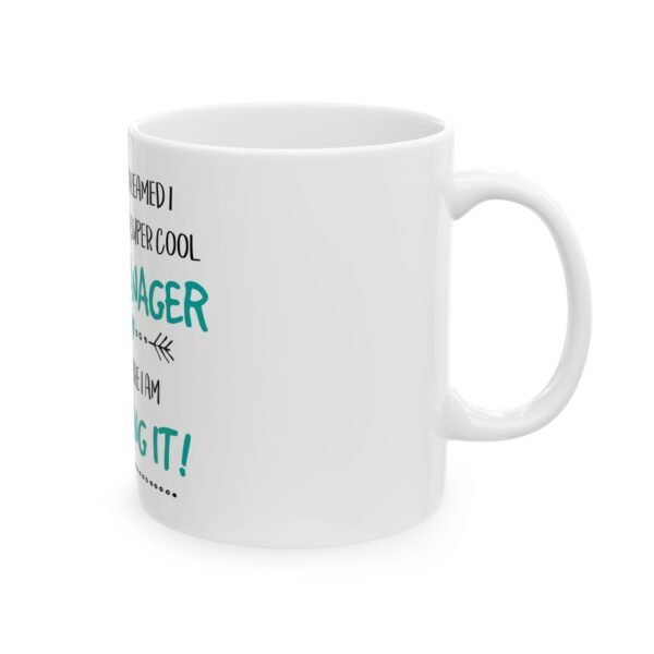Super Cool HR Manager Ceramic Mug - Funny Gift for Work, Office Decor, Birthday Present, Coffee Lover, Motivational Quote - Image 4