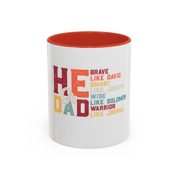 Dad Motivation Coffee Mug – Brave Wise Smart Inspired Gift for Father's Day, Birthday, or Any Occasion, Fun Quote Drinkware - Image 17