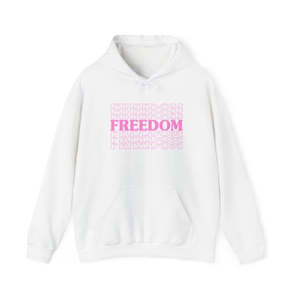 Freedom Graphic Hoodie, Inspirational Sweatshirt, Unisex Casual Wear, Everyday Comfort, Gift for Her, Motivational Apparel - Image 9