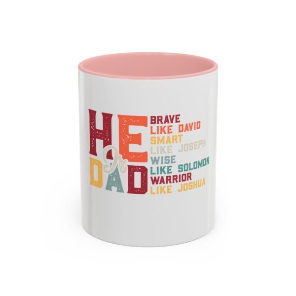 Dad Motivation Coffee Mug – Brave Wise Smart Inspired Gift for Father's Day, Birthday, or Any Occasion, Fun Quote Drinkware - Image 13