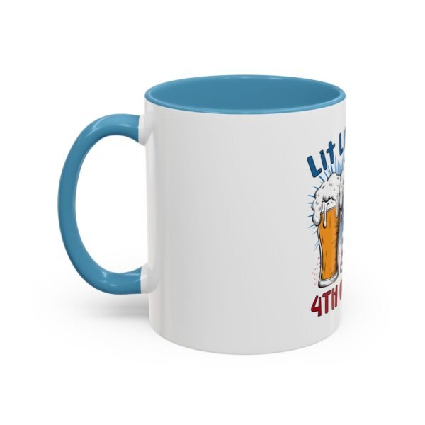 Patriotic Coffee Mug - Lit Like the 4th of July, Fun Drinkware, Independence Day Gift, Summer Party Mug, USA Celebration Cup - Image 20