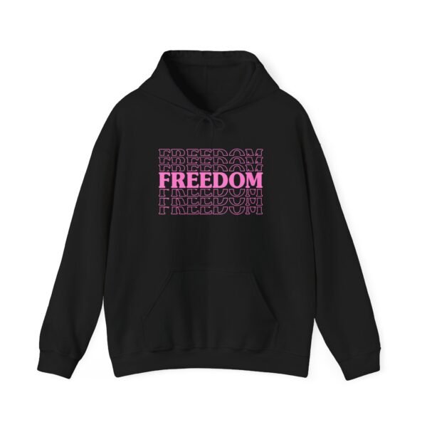 Freedom Graphic Hoodie, Inspirational Sweatshirt, Unisex Casual Wear, Everyday Comfort, Gift for Her, Motivational Apparel - Image 13