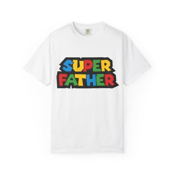 Super Father Graphic Tee, Father's Day Gift, Unisex T-Shirt, Dad Humor Shirt, Gift for Dad, Fun Family Tee - Image 6